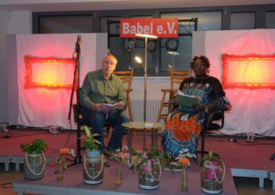 Autorin Liesse Ebengo liest aus ihrem Buch „Moseka – eine Geschichte“